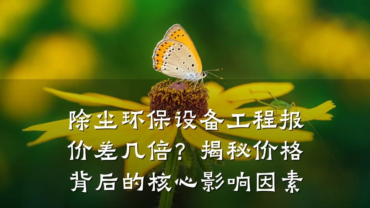除尘环保设备工程报价差几倍？揭秘价格背后的核心影响因素