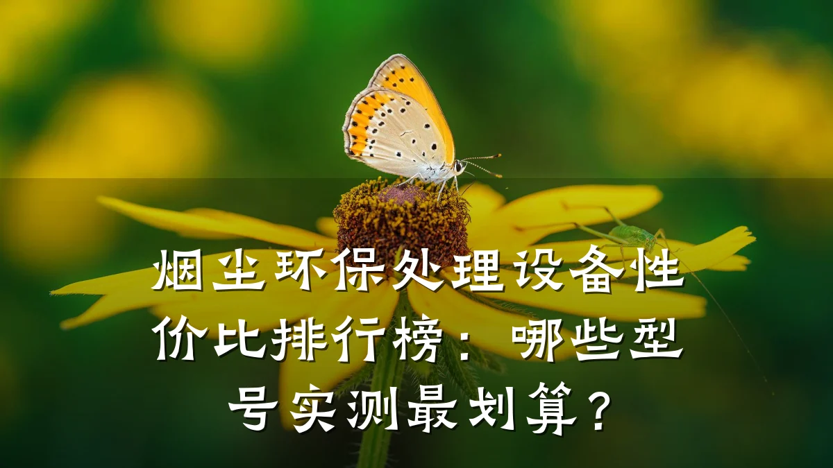 烟尘环保处理设备性价比排行榜:哪些型号实测最划算?